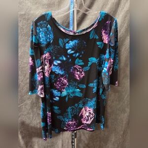 Floral Print Women's Top